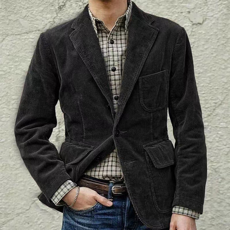 Rowan – Cordjacke für Herren im Casual-Stil