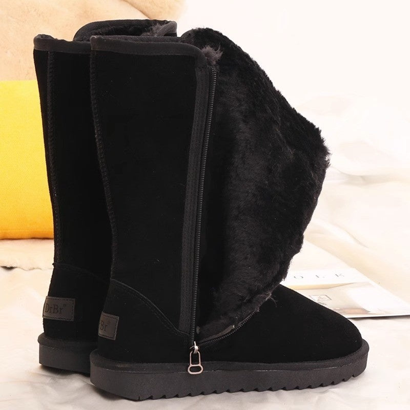 Lynda – Gefütterte Dicke Winterstiefel im Koreanischen Stil