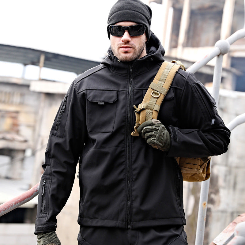 Victor – Taktische Softshelljacke Wasserdichter Outdoor-Windbreaker