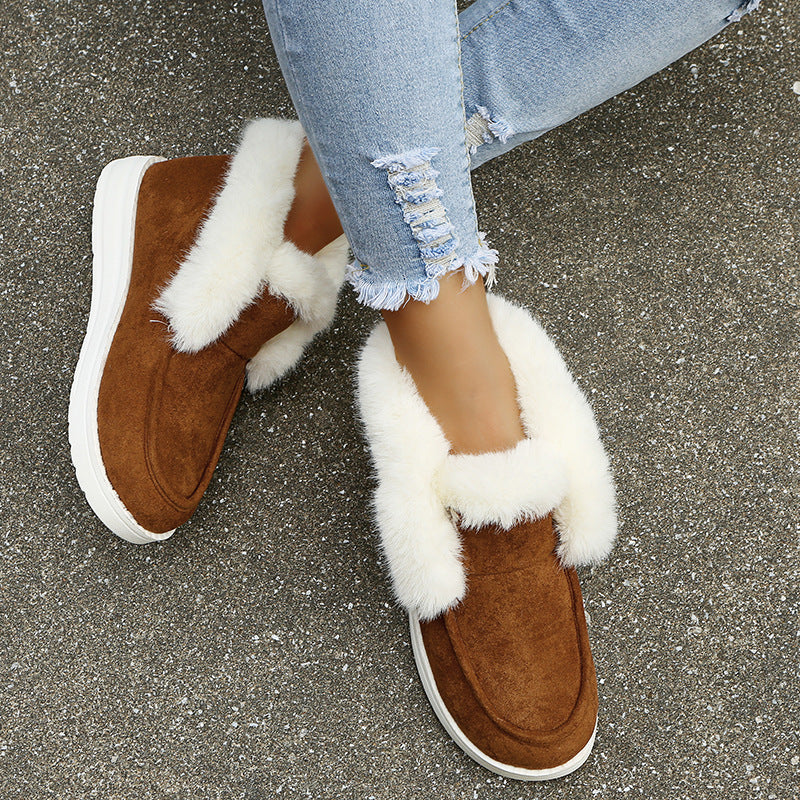 Michelle – Warme Winterstiefel mit Plüschfutter für Damen
