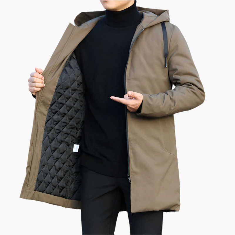 Herren Winterjacke – Sportlicher und Moderner Mantel für Herbst & Winter, Wind- und Wasserdicht, Komfortabel Gepolstert