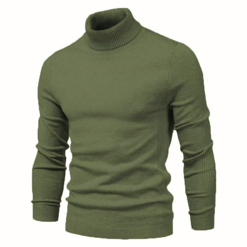 Frederick – Herren Strickpullover mit Hohem Kragen