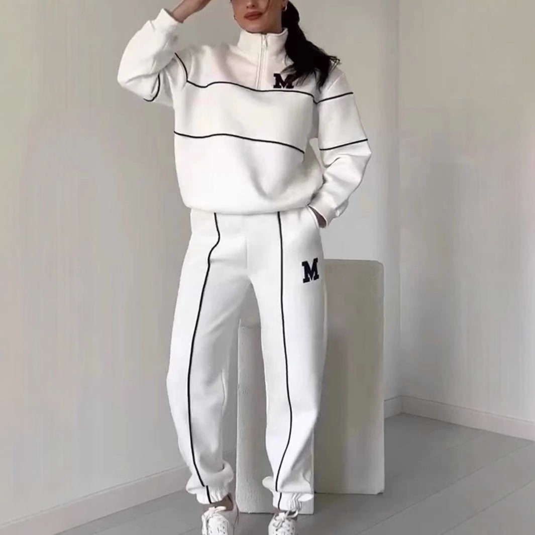Jade – Lässiges Damen-Sweatshirt-Set mit Taschen