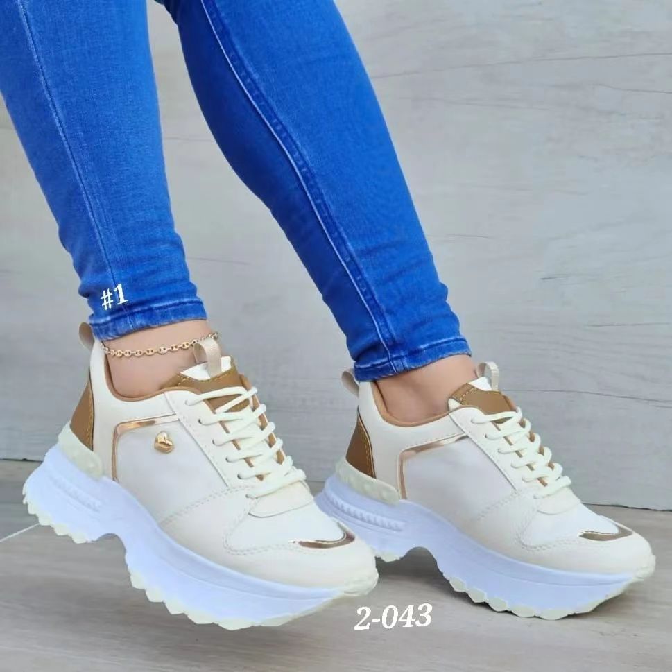 Abigail – Modische Damen-Sneaker mit Absatz