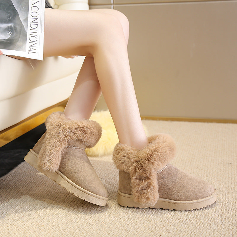 Gillian – Warme Damen-Winterstiefel mit Plüschfutter