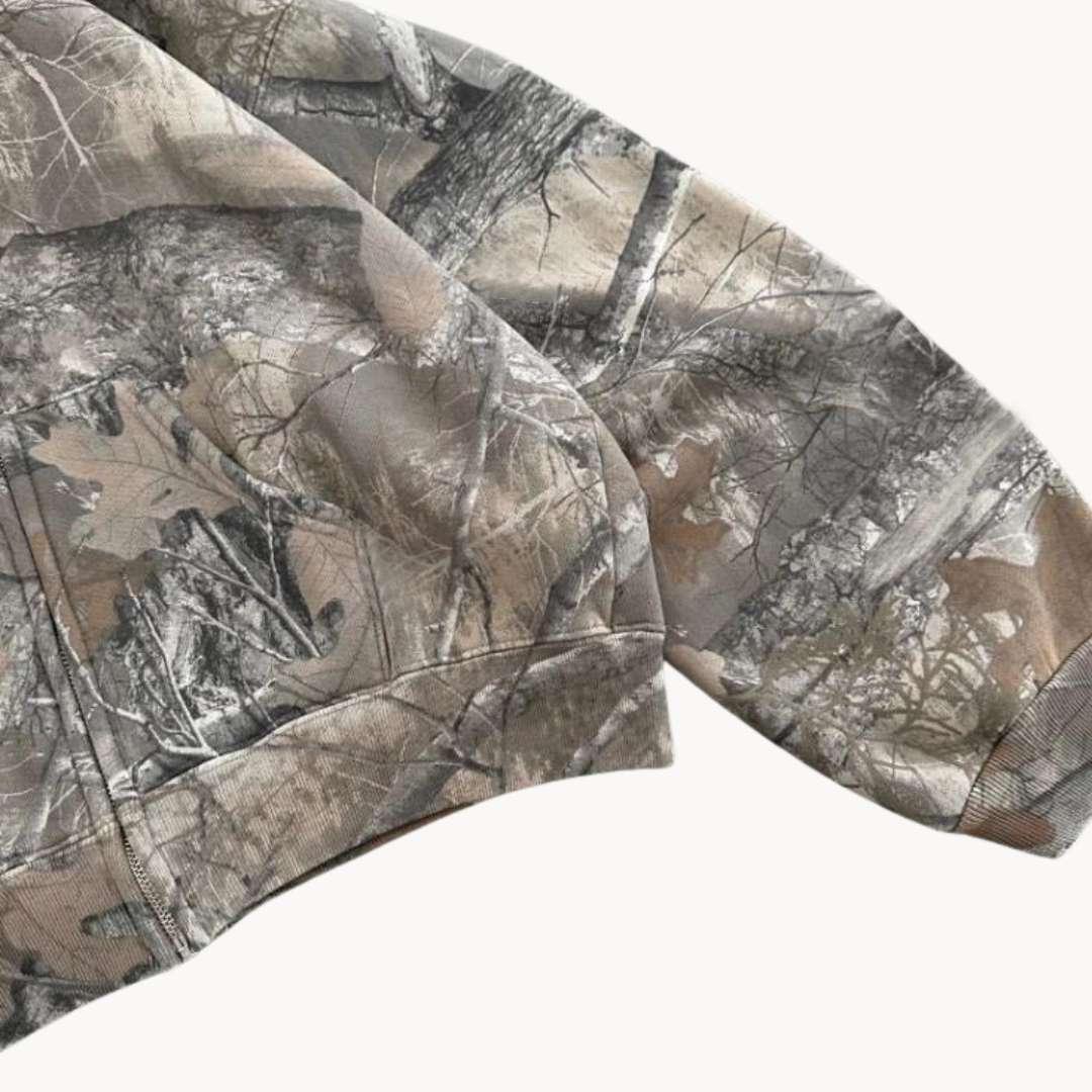 Unisex Oversized Camouflage Hoodie – Bequemer Freizeitpullover für Outdoor & Streetstyle