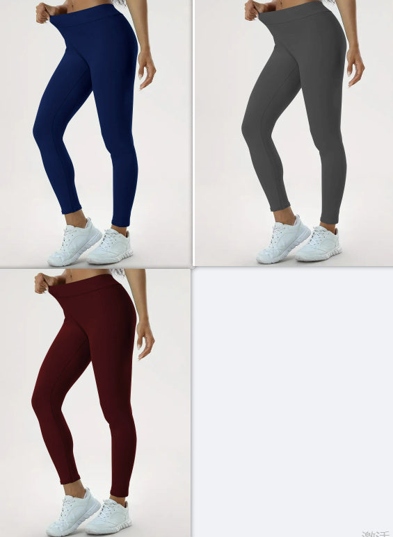 Sharon – Hochtaillierte Damen-Yogahose mit elastischem Bund