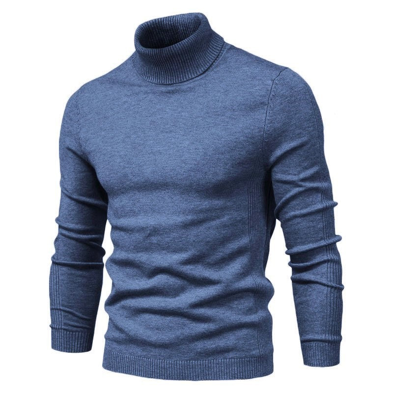 Frederick – Herren Strickpullover mit Hohem Kragen