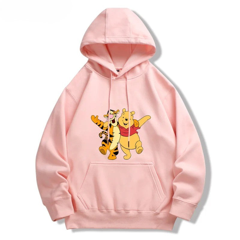 Cameron - Kapuzenpullover im Cartoon-Stil für Paare