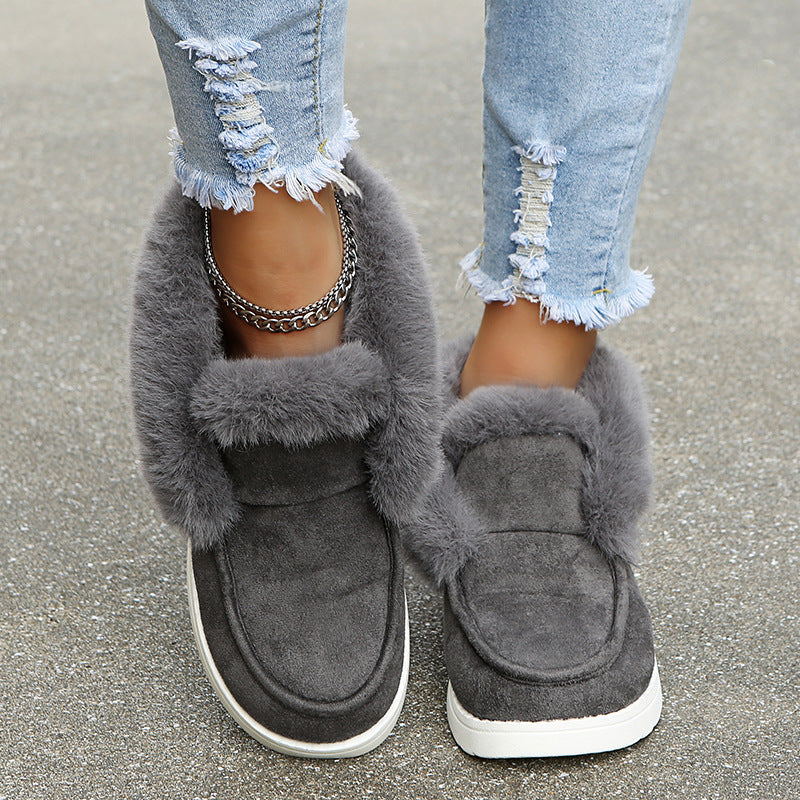 Michelle – Warme Winterstiefel mit Plüschfutter für Damen