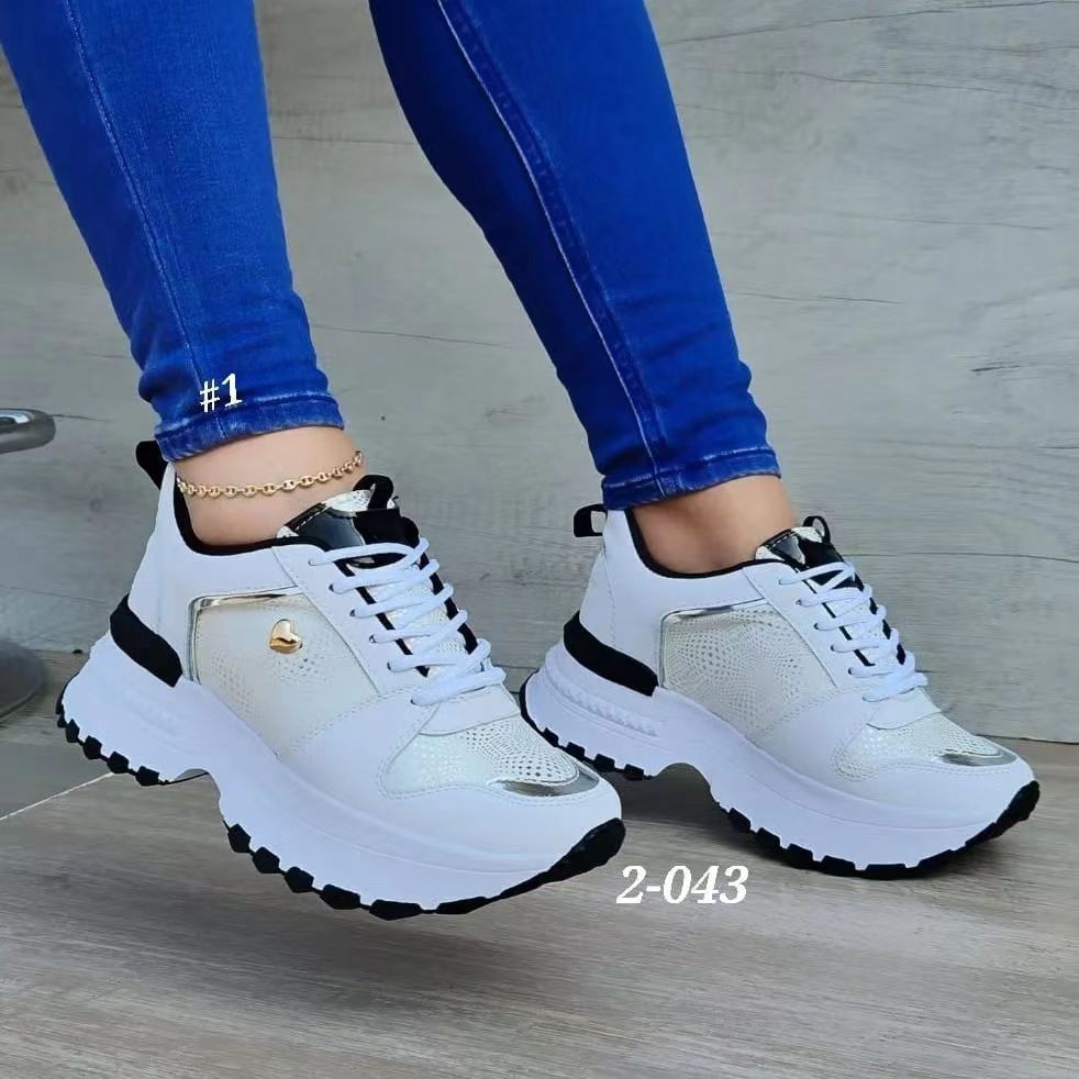 Abigail – Modische Damen-Sneaker mit Absatz