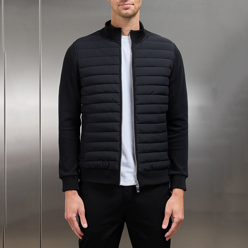 Toby – Leichte Strickjacke mit Stehkragen