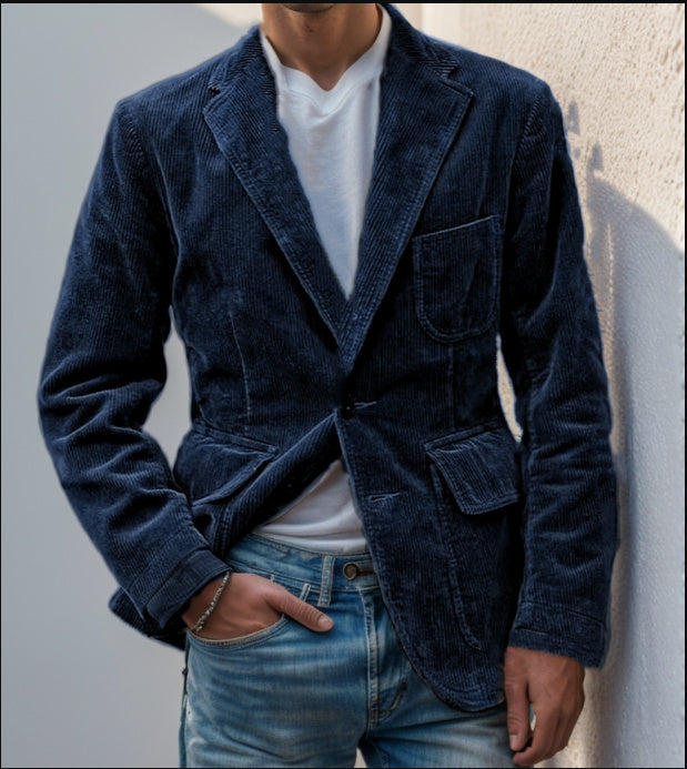 Rowan – Cordjacke für Herren im Casual-Stil