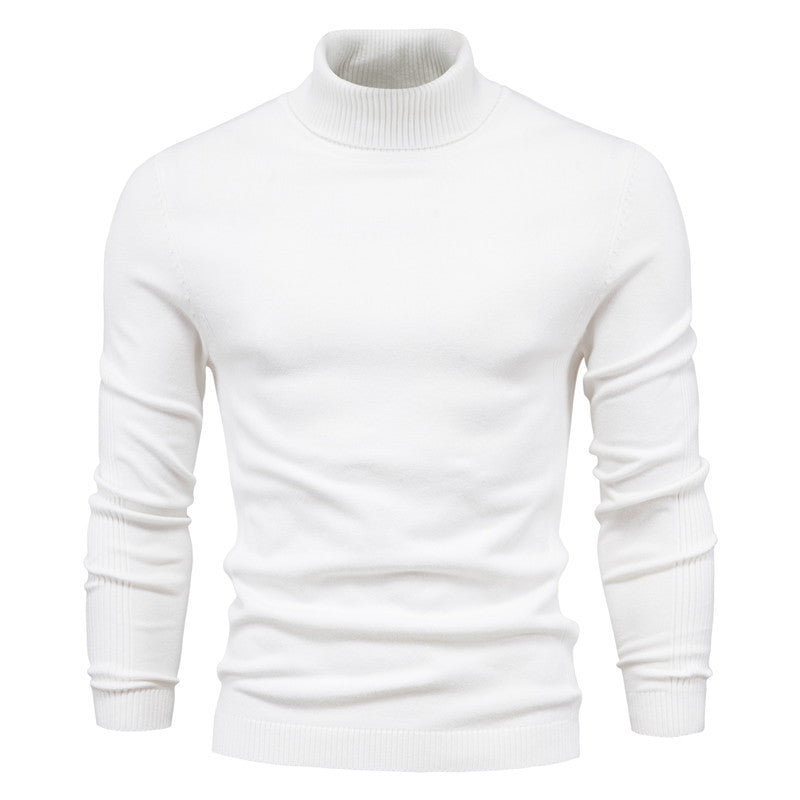 Frederick – Herren Strickpullover mit Hohem Kragen