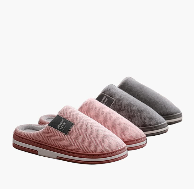 Herren Hausschuhe Komfort Pantoffeln mit Antirutsch-Sohle – Gemütliche und Elegante Slipper für Zuhause