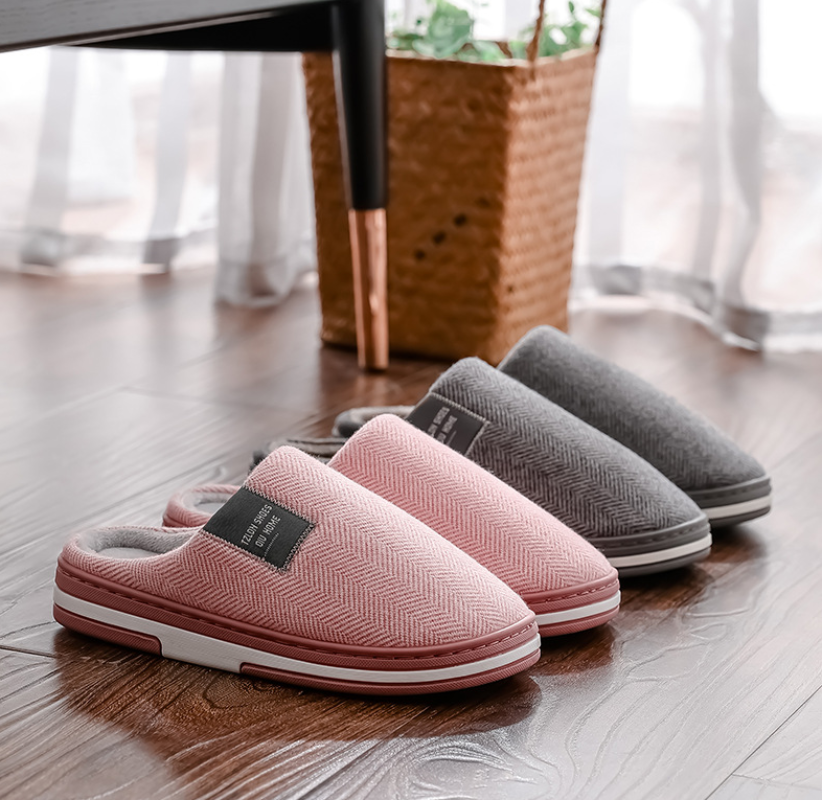 Herren Hausschuhe Komfort Pantoffeln mit Antirutsch-Sohle – Gemütliche und Elegante Slipper für Zuhause