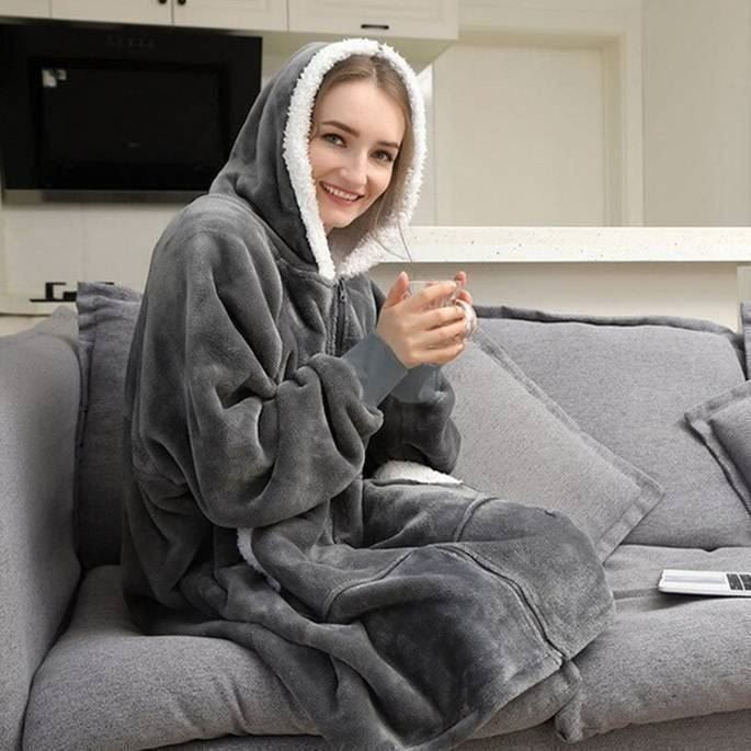 Laura – Premium Hoodiedecke