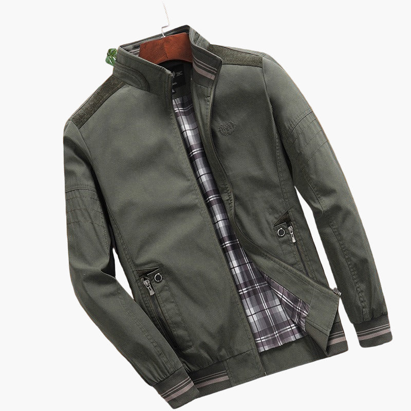 Herren Bomberjacke – Modischer Freizeit- und Outdoor-Blouson für Frühling und Sommer