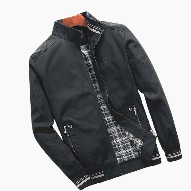Herren Bomberjacke – Modischer Freizeit- und Outdoor-Blouson für Frühling und Sommer