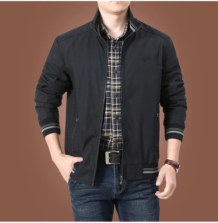 Herren Bomberjacke – Modischer Freizeit- und Outdoor-Blouson für Frühling und Sommer