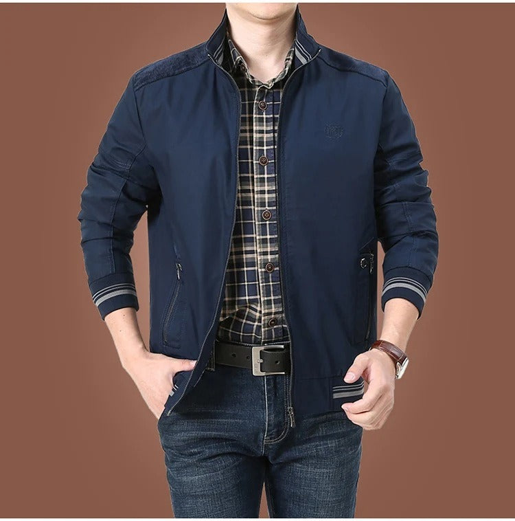 Herren Bomberjacke – Modischer Freizeit- und Outdoor-Blouson für Frühling und Sommer