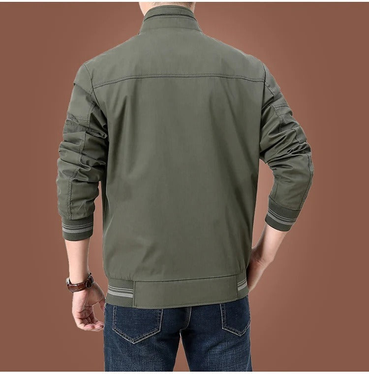 Herren Bomberjacke – Modischer Freizeit- und Outdoor-Blouson für Frühling und Sommer