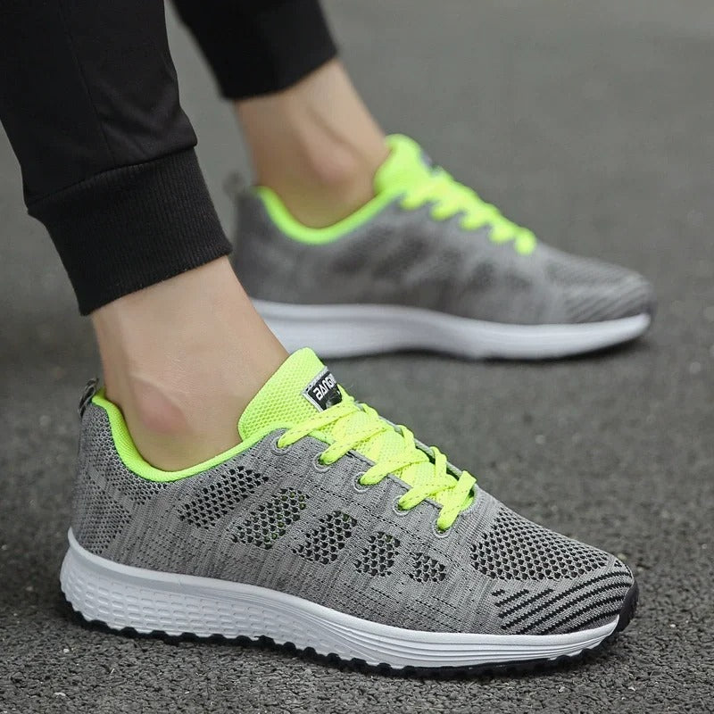Damen Sneaker Atmungsaktiv Freizeit Sportschuh – Leichte Komfortschuhe für Alltag & Fitness