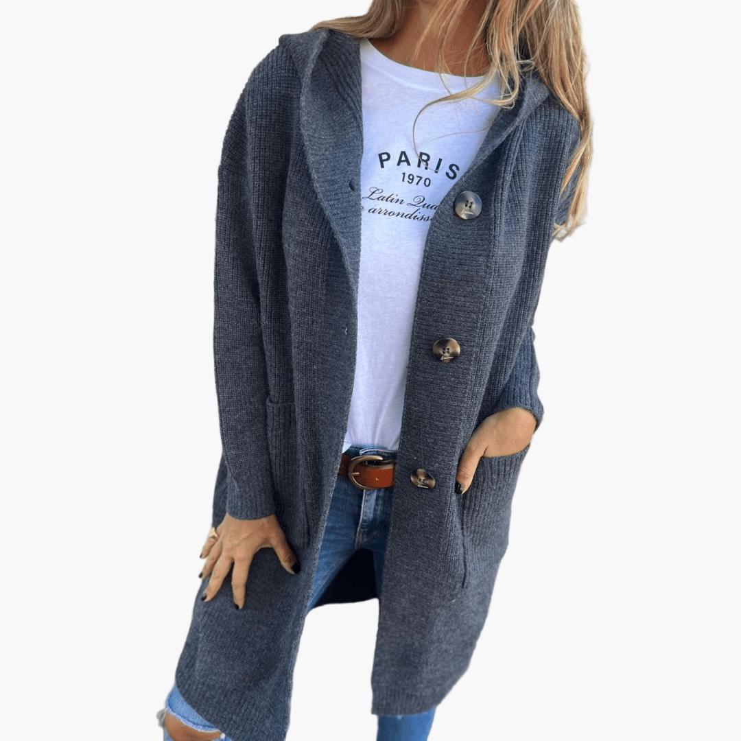 Damen Strickcardigan im Casual-Look – Eleganter Alltagsbegleiter für Büro & Freizeit