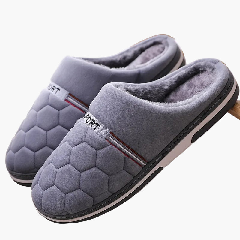 Herren Hausschuhe Komfort Slipper für Winter – Gepolstert und Warm, Ideal für Zuhause