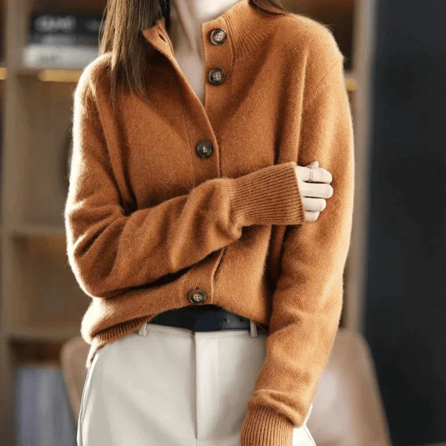 Damen Strickjacke im Casual-Look – Eleganter Cardigan für Herbst und Winter