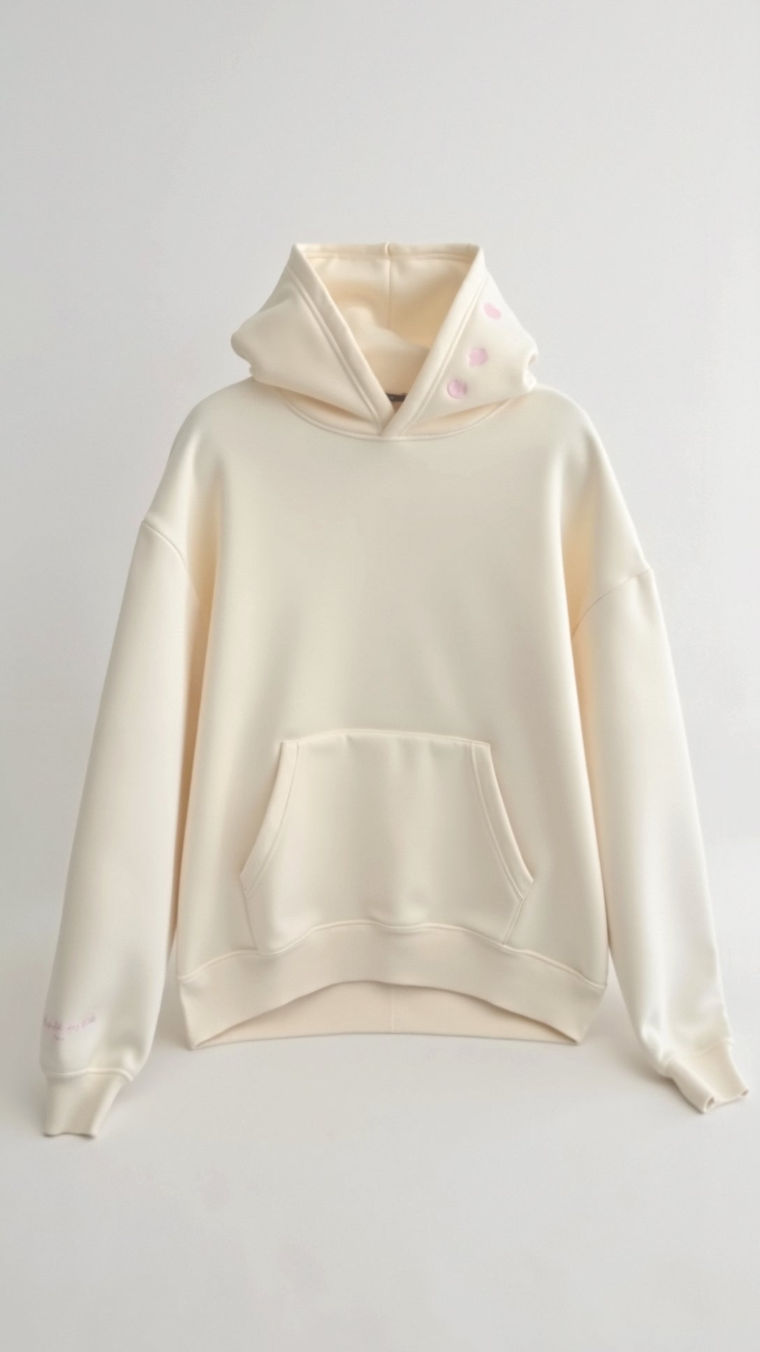 Damen Oversized Kapuzenpullover mit tropischen Stickereien – Lässiger Streetstyle Hoodie für Alltag und Freizeit