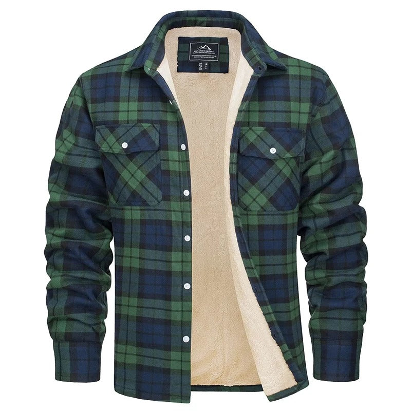 Leon - Karierte Herrenjacke