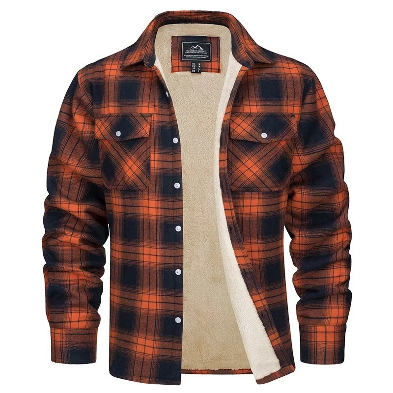 Leon - Karierte Herrenjacke