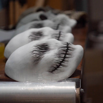 Halloween Horror Geistermaske – Unisex Grusel-Latexmaske für Kostüm und Party