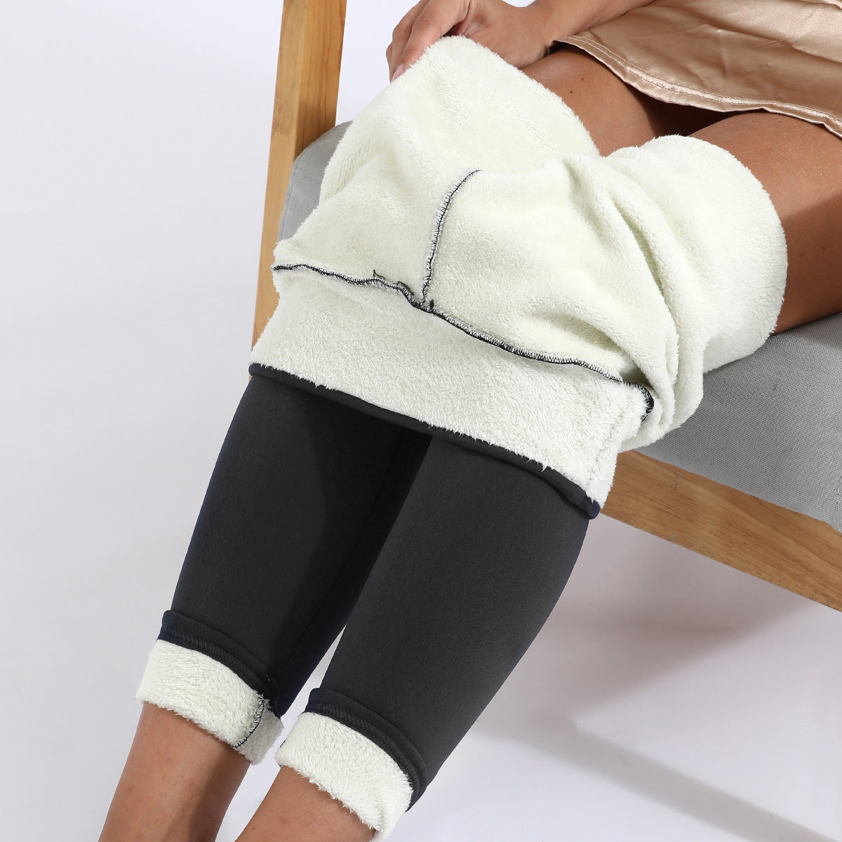 Juliet – Warme Damen-Leggings aus Lamm-Kaschmir