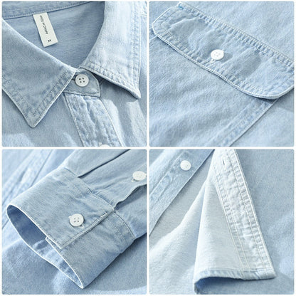 Marc – Künstlerisches Denim Cardigan im lockeren Casual-Stil
