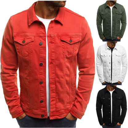 Ross – Lässige Herrenjacke aus Denim