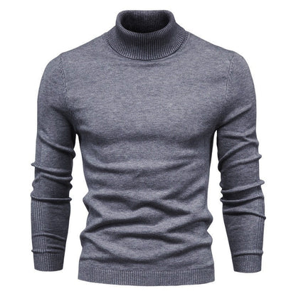 Frederick – Herren Strickpullover mit Hohem Kragen