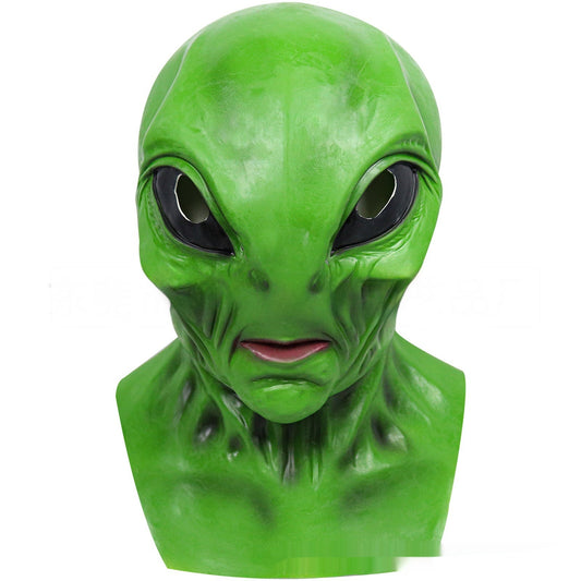 Halloween Alien Maske für Erwachsene – Gruseliger Kostümspaß für Parties & Deko