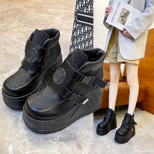 Marion – Damen High-Heels mit dicker Sohle