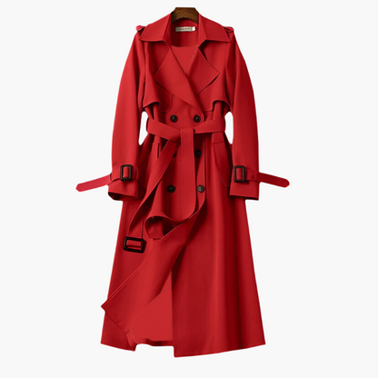 Damen Trenchcoat Elegant Klassisch – Helena Mantel für Alltag und Anlass