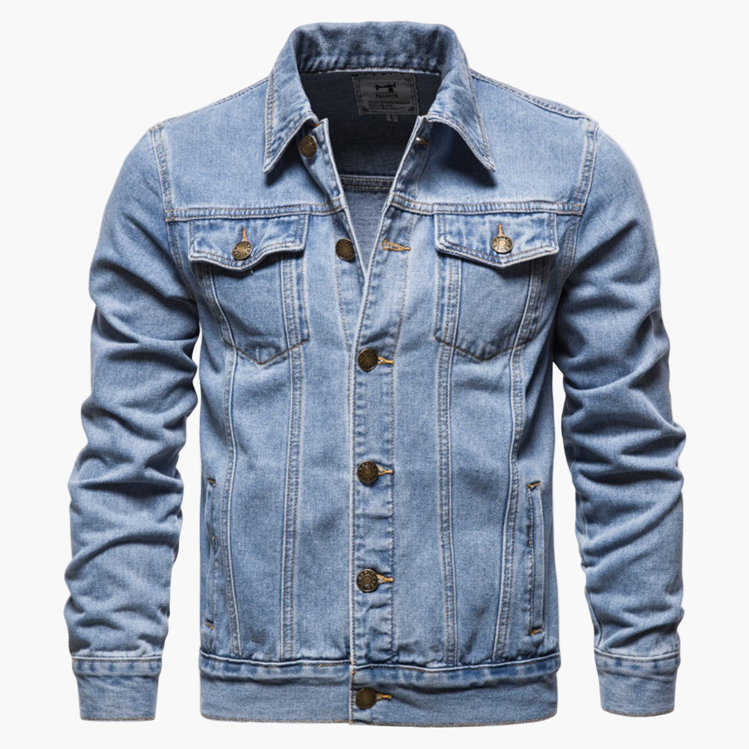 Herren Denim Jeansjacke – Vielseitiger Klassiker für jeden Anlass