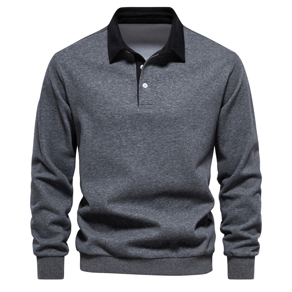 Ricky – Vielseitiger Herrenpullover mit Polo-Kragen