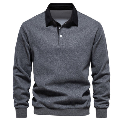 Ricky – Vielseitiger Herrenpullover mit Polo-Kragen