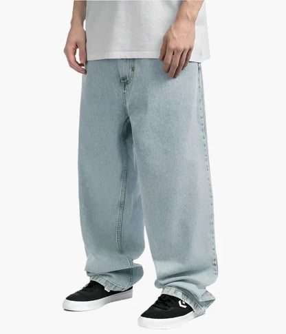 Herren Weite Skateboard Jeans – Oversized Urban Streetwear Hose