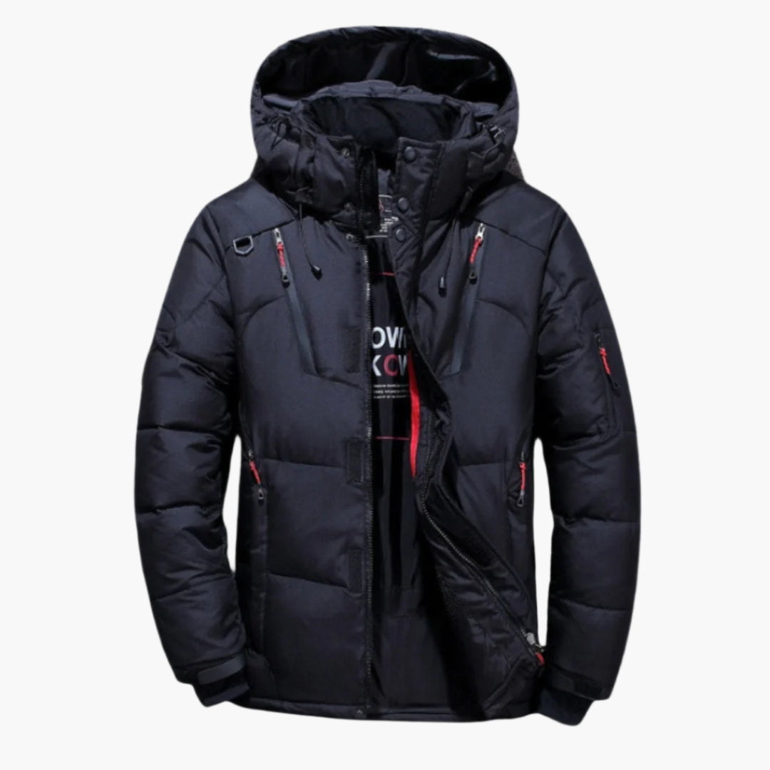 Herren Winter Outdoor Daunenjacke – Warm & Wasserdicht, City & Freizeit