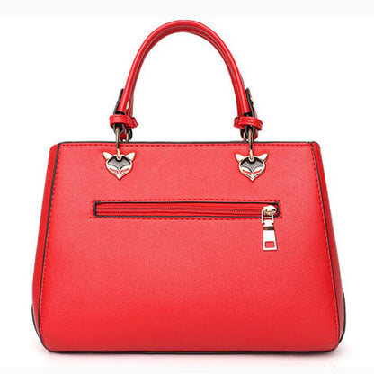 Patricia – Damen-Handtasche mit Haarballen-Ornamenten