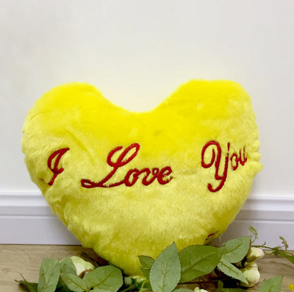 Kinder LED Stern Kissen Leuchtendes Nachtlicht Plüschkissen – Smiley Design