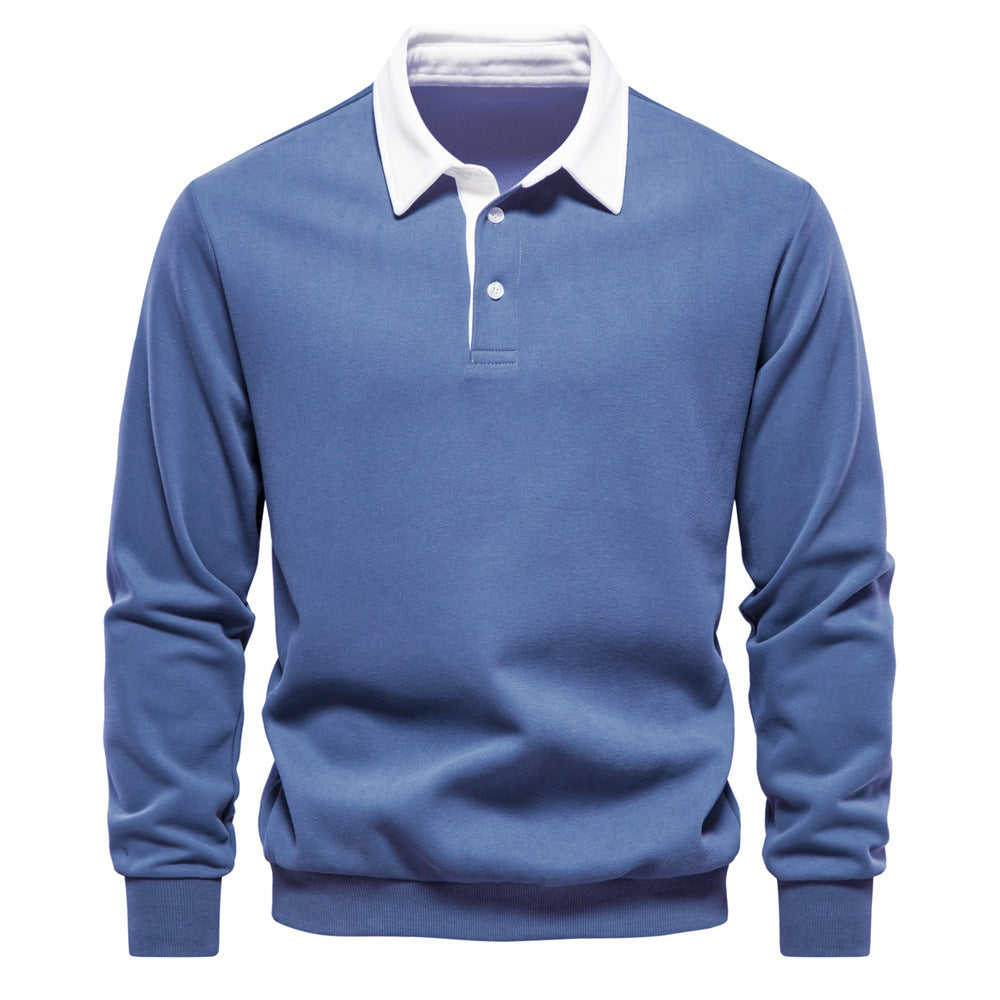 Ricky – Vielseitiger Herrenpullover mit Polo-Kragen