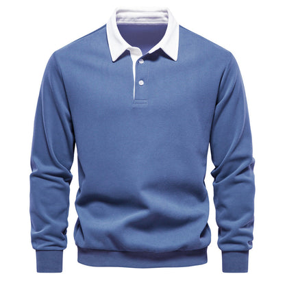 Ricky – Vielseitiger Herrenpullover mit Polo-Kragen